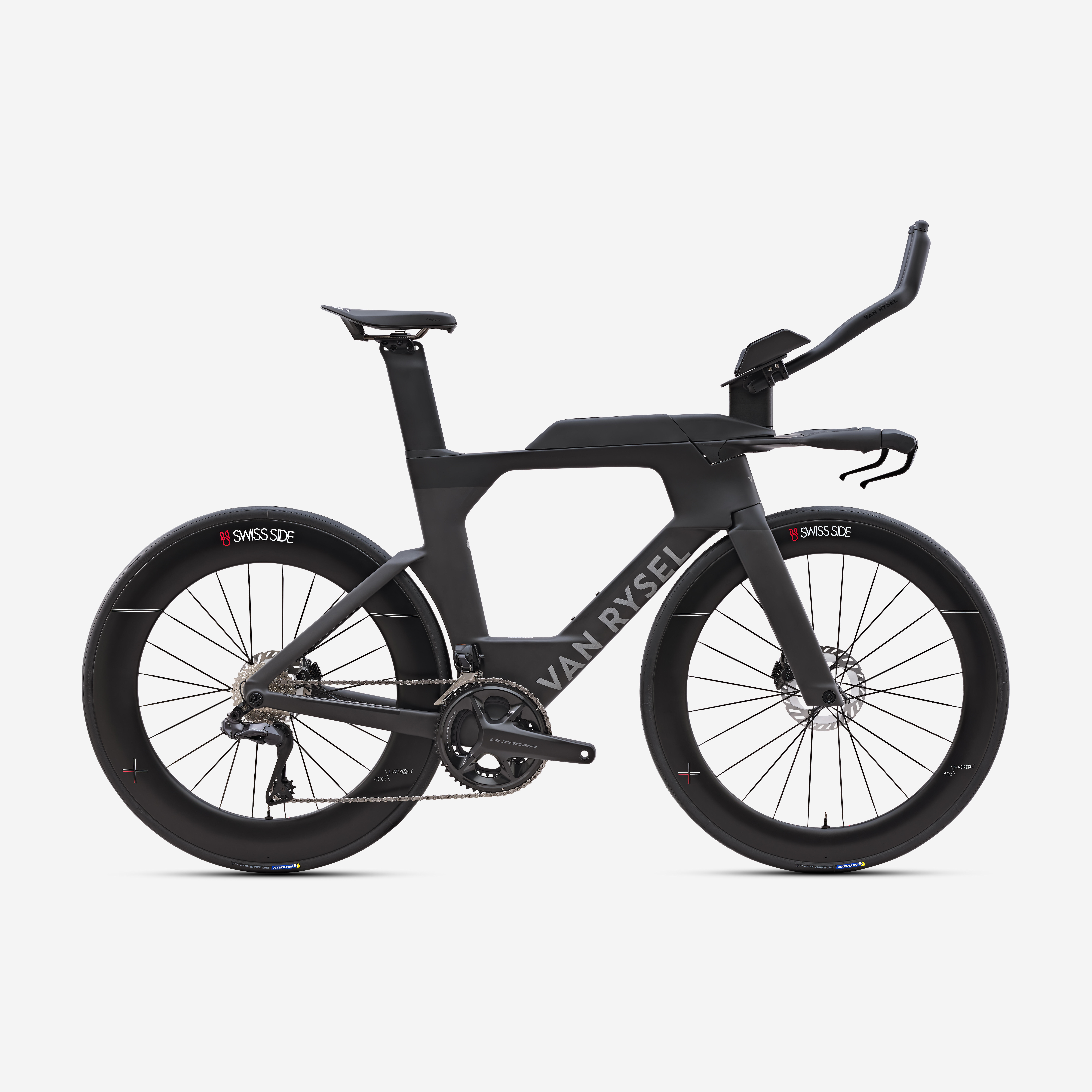 Rower szosowy Van Rysel XCR Triathlon ULTEGRA DI2 surowy karbon