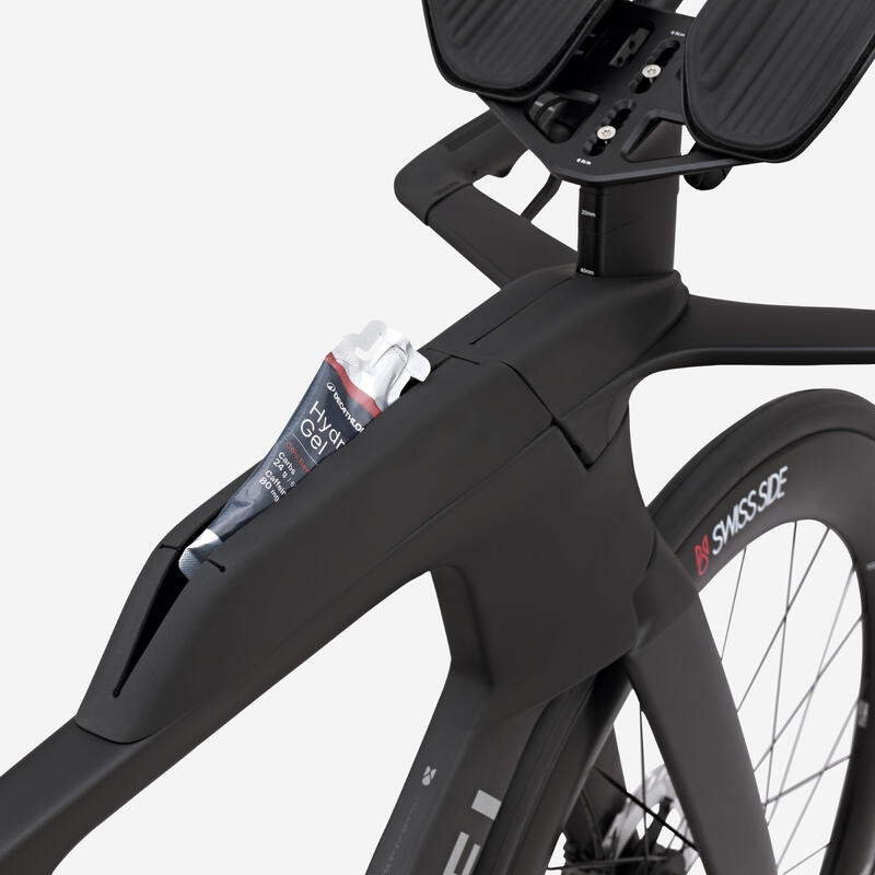 Bicicletă triatlon Shimano Ultegra Di2 2x12v senzor de putere XCR brut Gri
