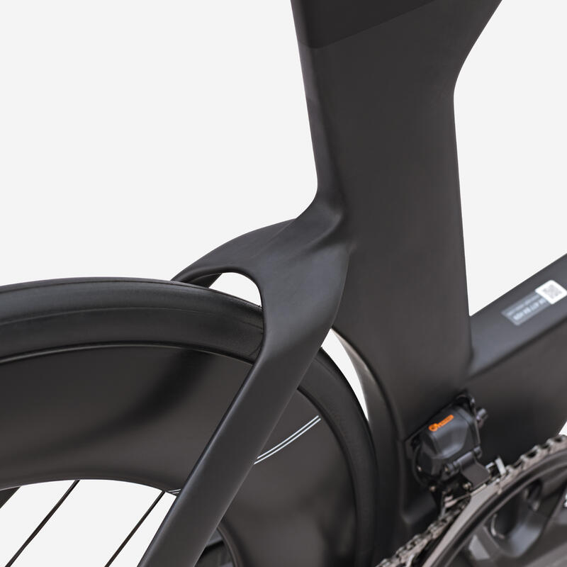 Bicicletă triatlon Shimano Ultegra Di2 2x12v senzor de putere XCR brut Gri