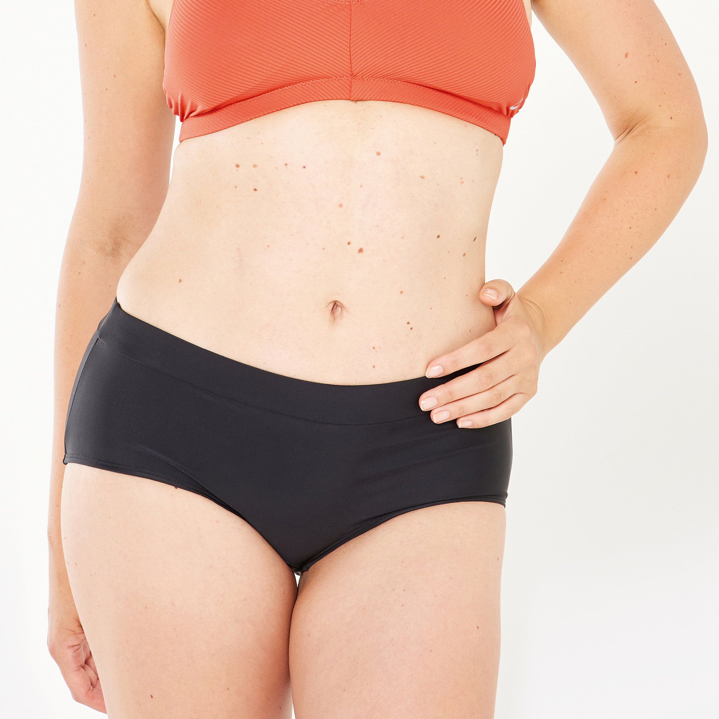 Bas de maillot de bain culotte shorty natation femme - lola noir - Natation - Nabaiji- Clubs - Entreprises - Collectivités - Associations