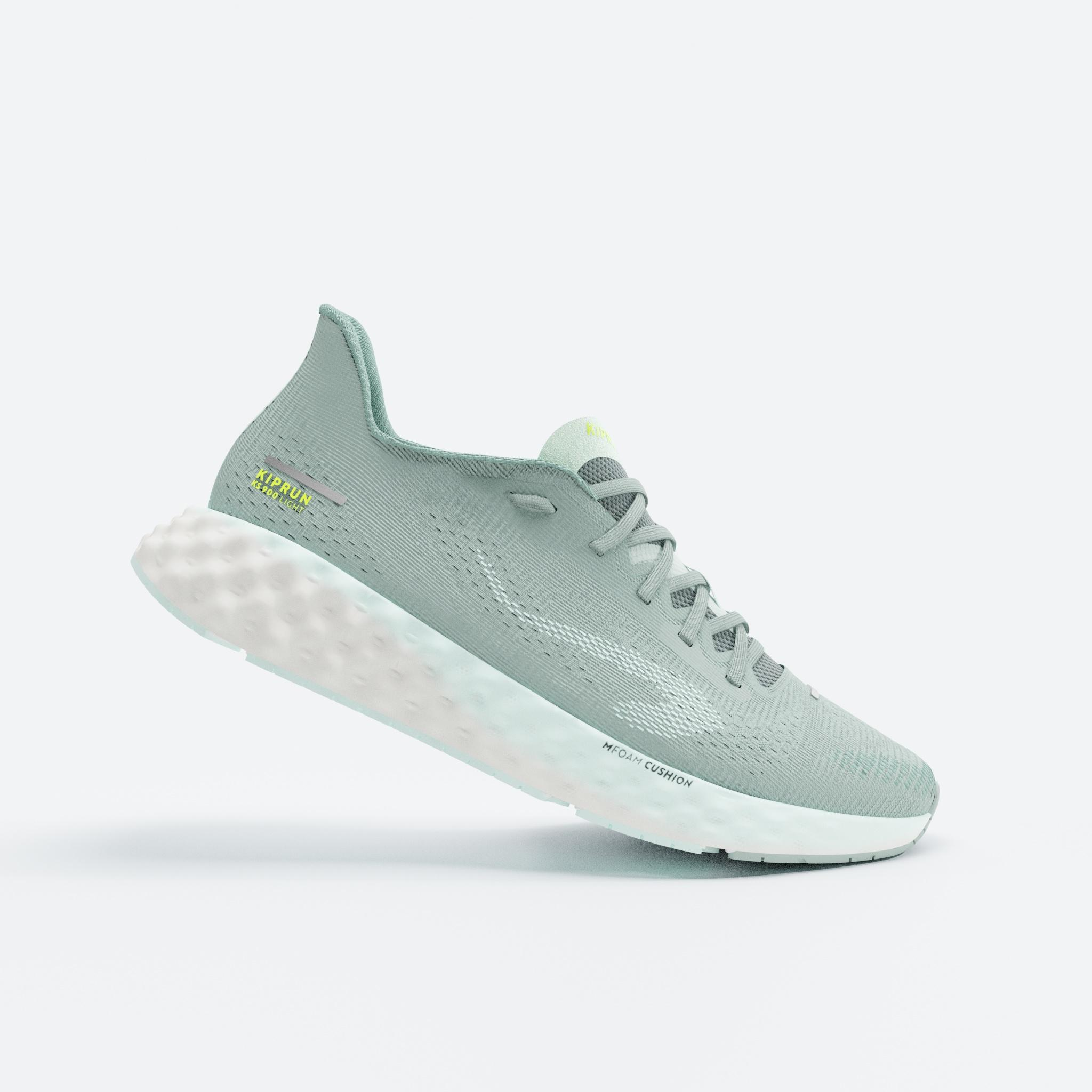 Chaussures running femme kiprun ks900 light - vert - Textile athlétisme - KIPRUN- Clubs - Entreprises - Collectivités - Associations