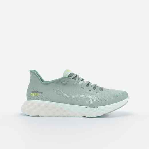 KIPRUN ZAPATILLAS RUNNING MUJER - KS900 LIGHT, VERDE