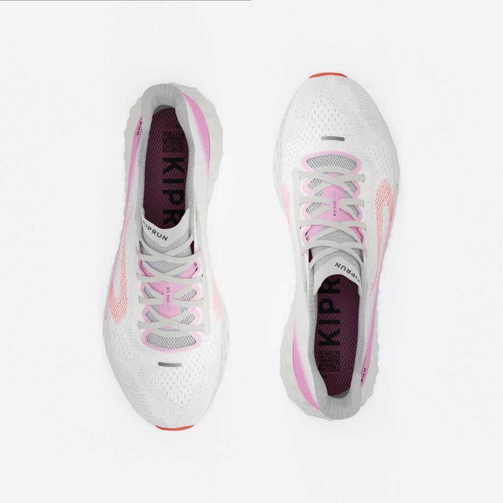 Patike za trčanje Kiprun KS900 Light ženske - roze/žute
