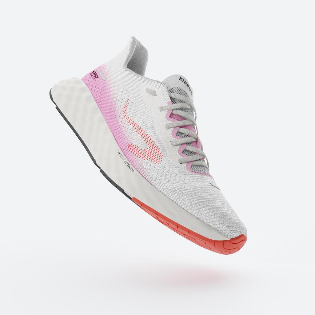 Patike za trčanje Kiprun KS900 Light ženske - roze/žute