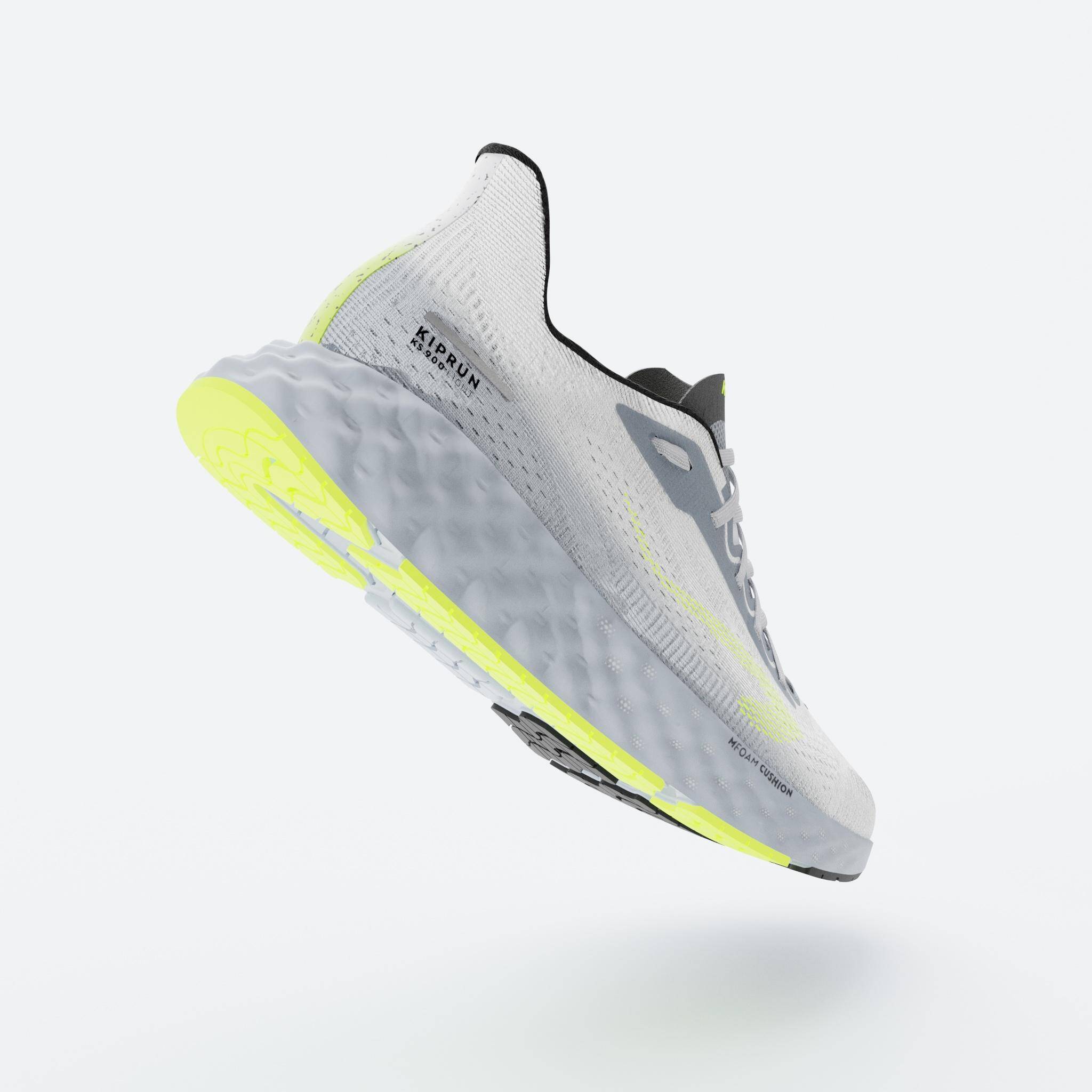 Men's Breathable Mesh Running Shoes KS900 - Light Grey -  4