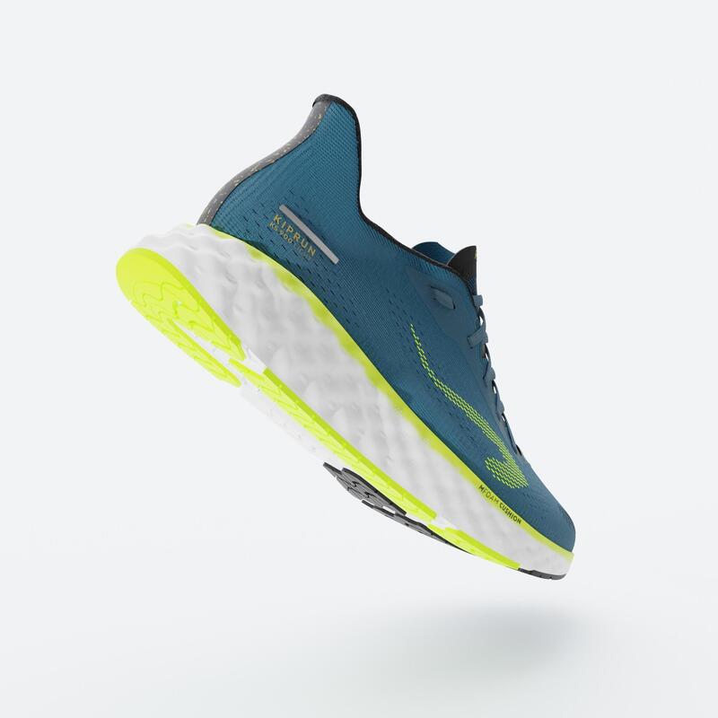 Hardloopschoenen voor heren KS900 Light blauw/geel