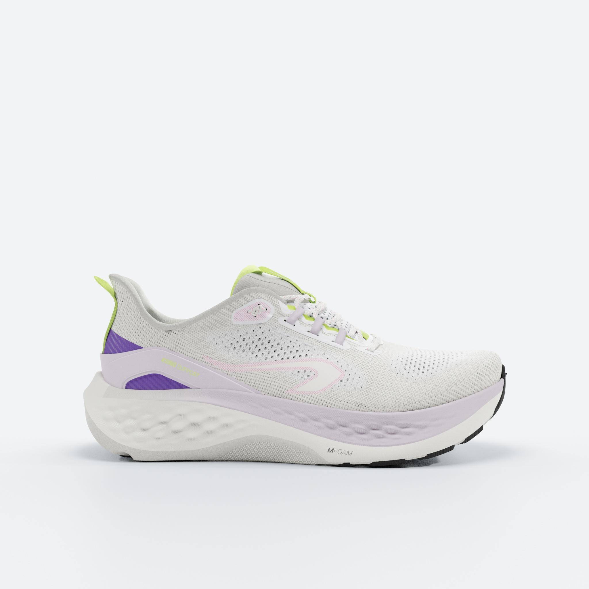 Women's Breathable Mesh Running Shoes KS900 Support - White -  2