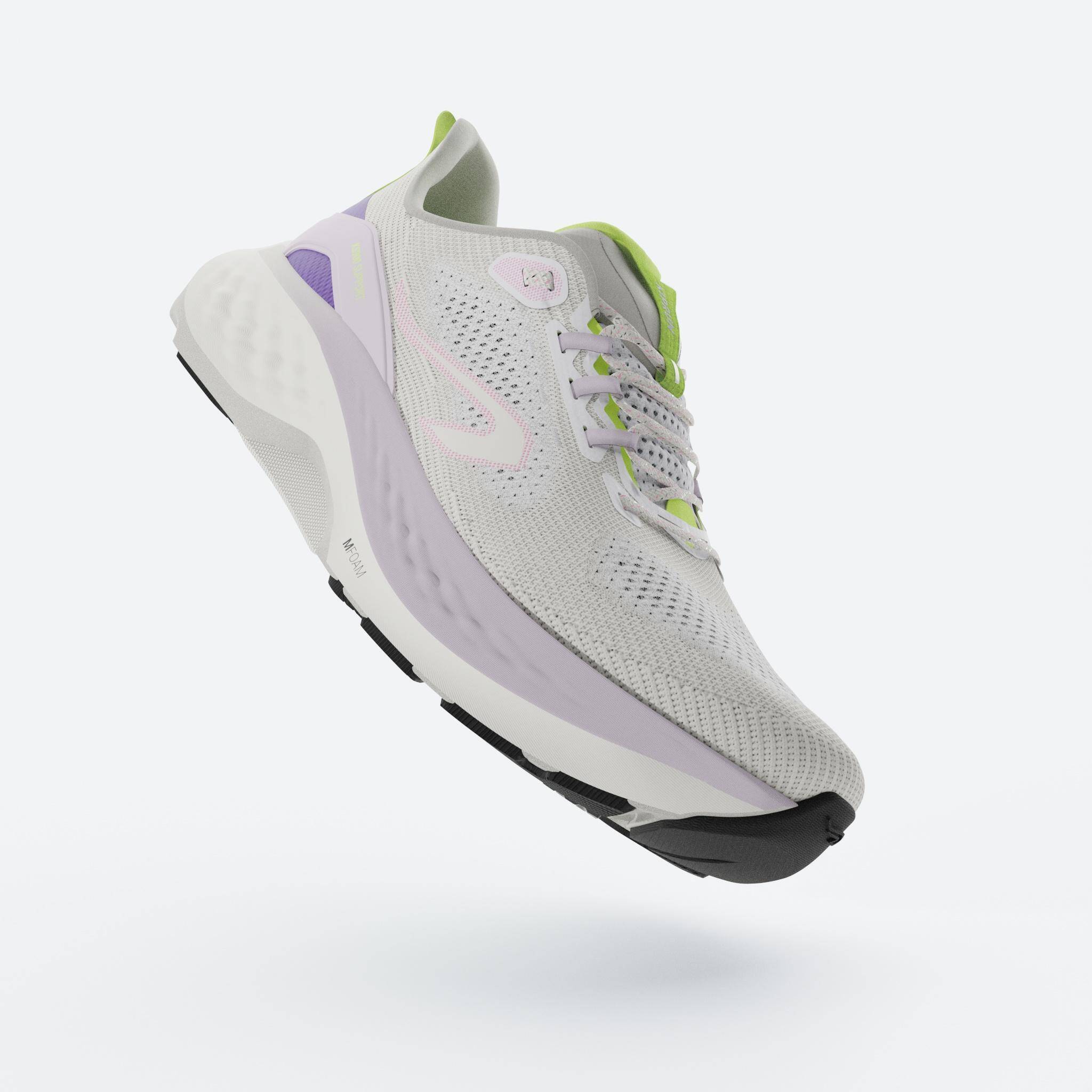 Women's Breathable Mesh Running Shoes KS900 Support - White -  4