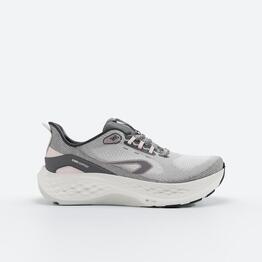 Chaussures de running route Femme - Kiprun KS900 Support Noir &amp; Rose