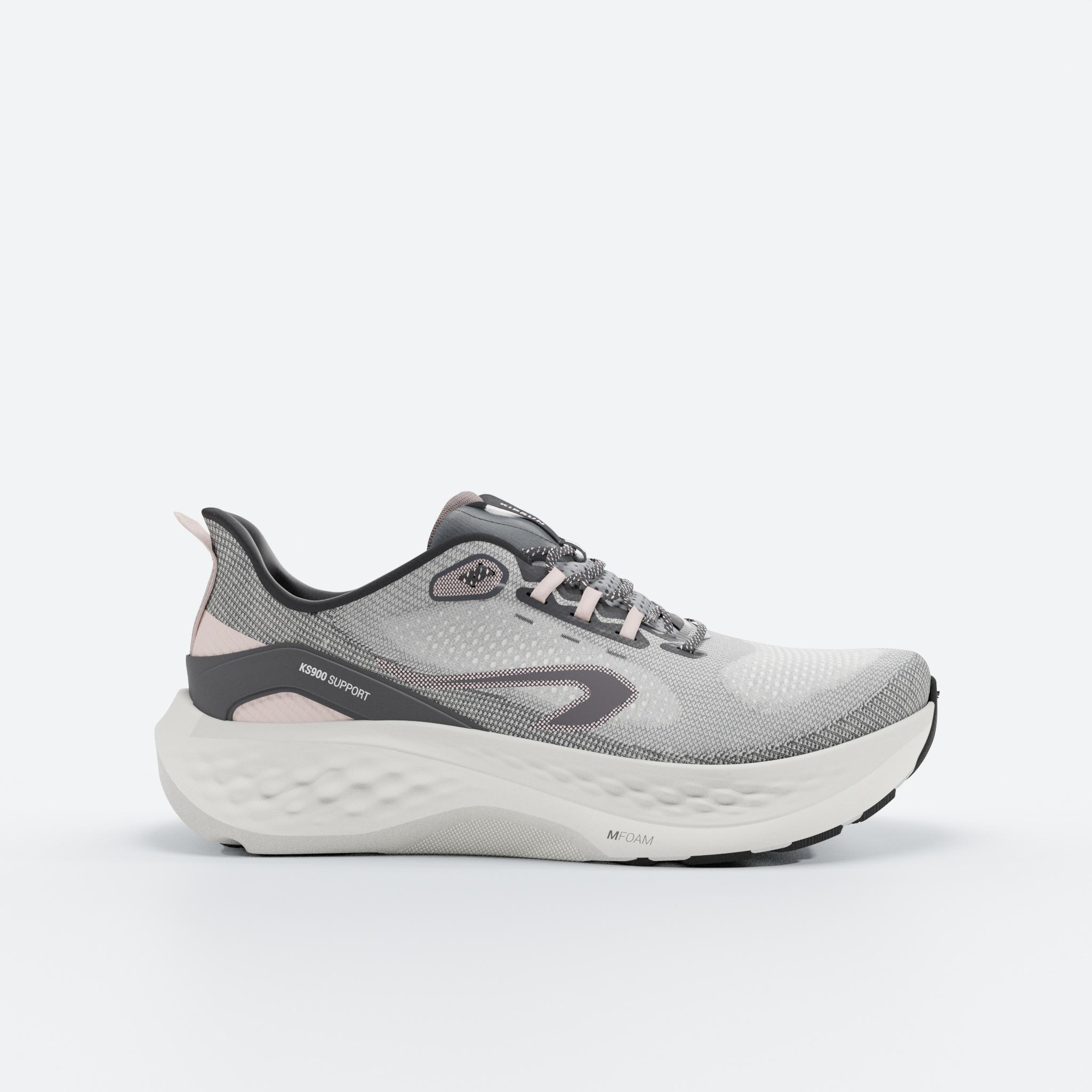 Chaussures de running route Femme Kiprun KS900 Support Noir - Main Image