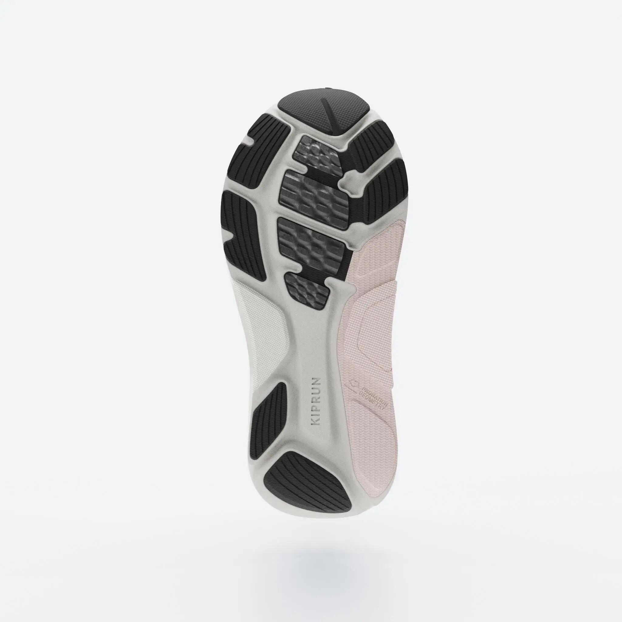 Women's road running shoes - Kiprun KS900 Support Black & Pink -  4