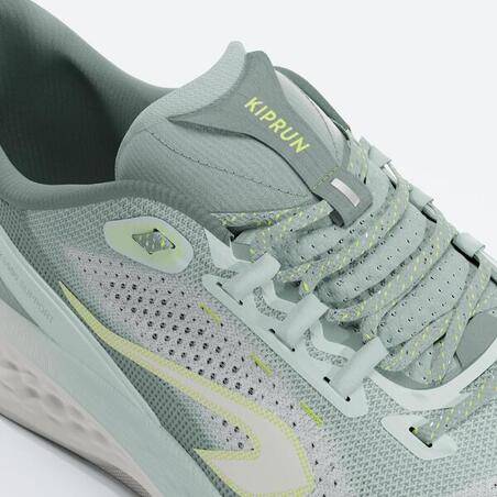 Кросівки жіночі Kiprun KS900 Support для бігу зелені
