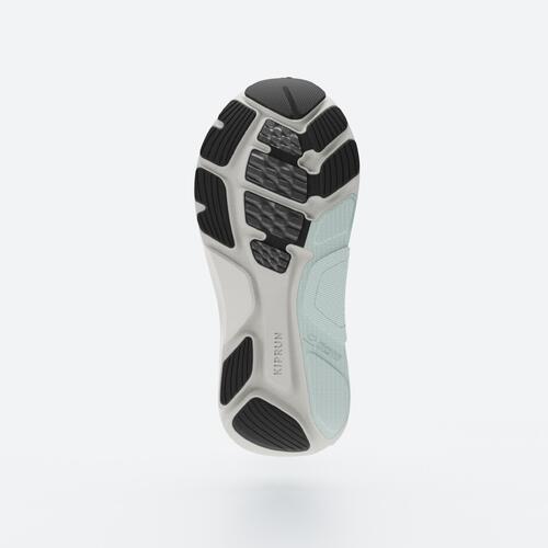 Women's Road Running Shoes - Kiprun KS900 Support - Green & Khaki