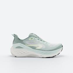 Chaussures de running route Femme - Kiprun KS900 Support - Vert & Kaki