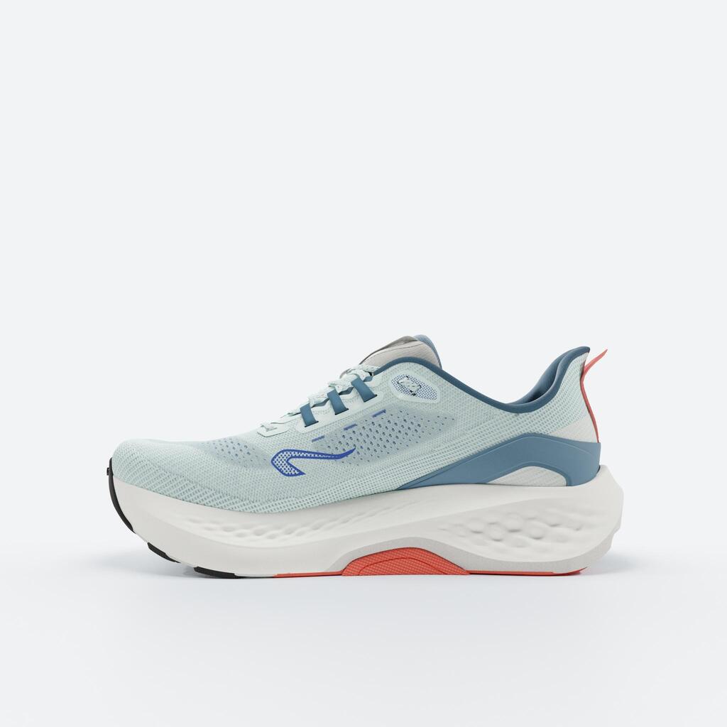 Chaussures de running route Homme - Kiprun KS900 Support Vert & Turquoise