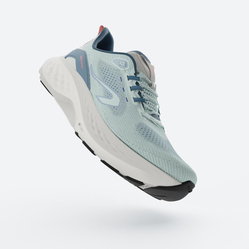 Chaussures de running route Homme - Kiprun KS900 Support Vert & Turquoise