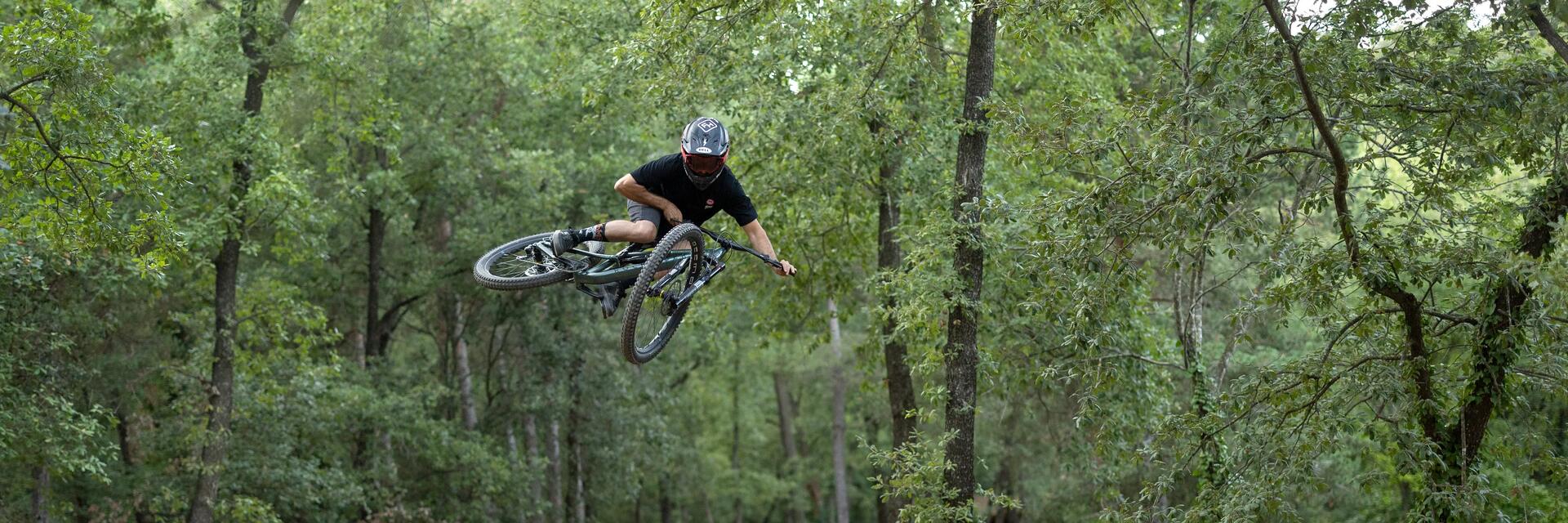 Aprende a hacer saltos con tu mountain bike