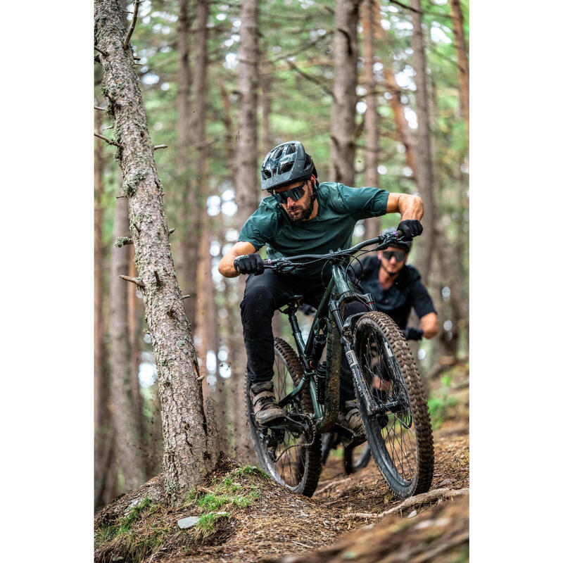 Gants de vélo protection en D3O®, Noir