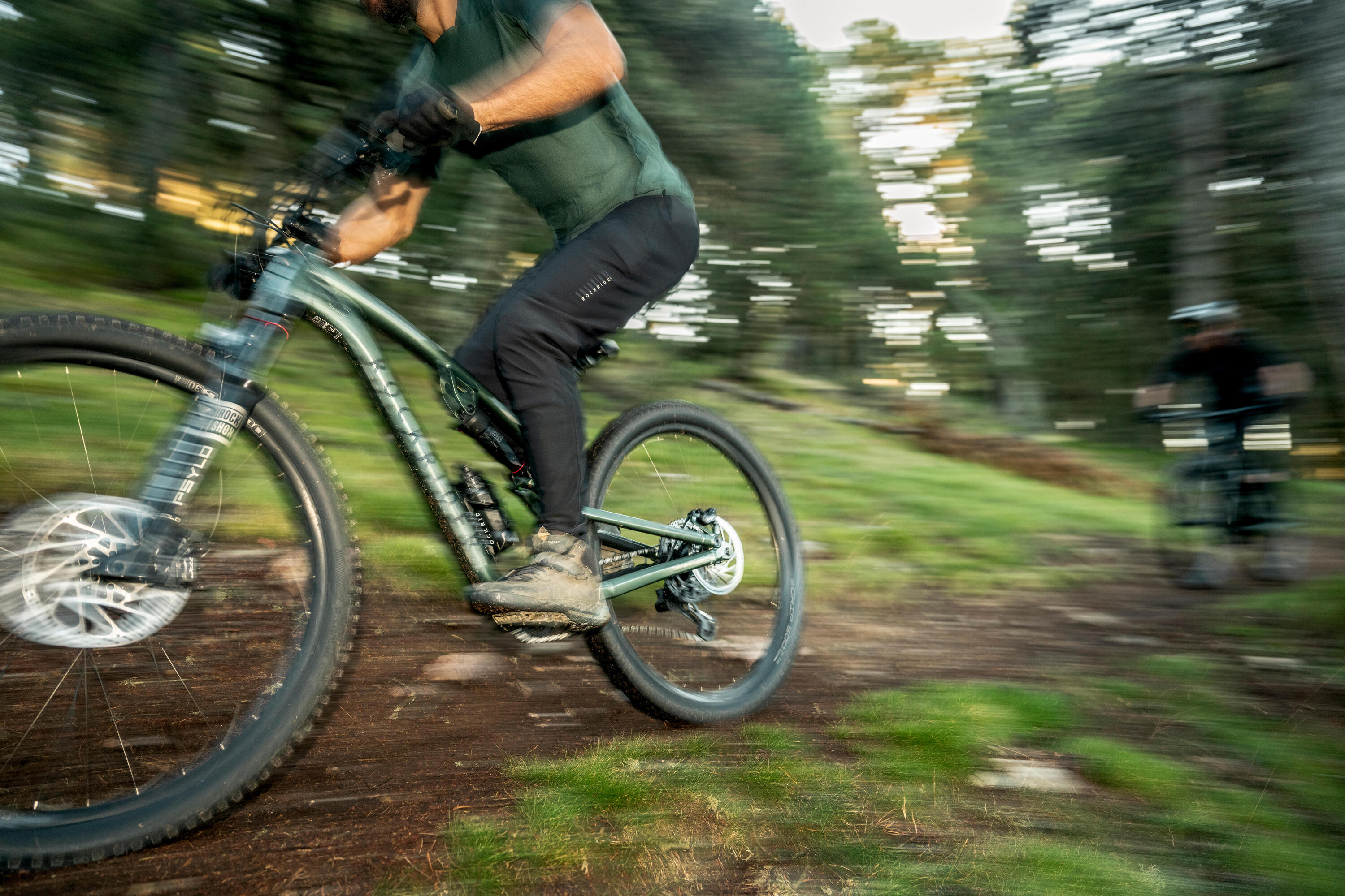 Vélo de montagne tout suspendu, All Mountain FEEL 700 S, vert 12/15