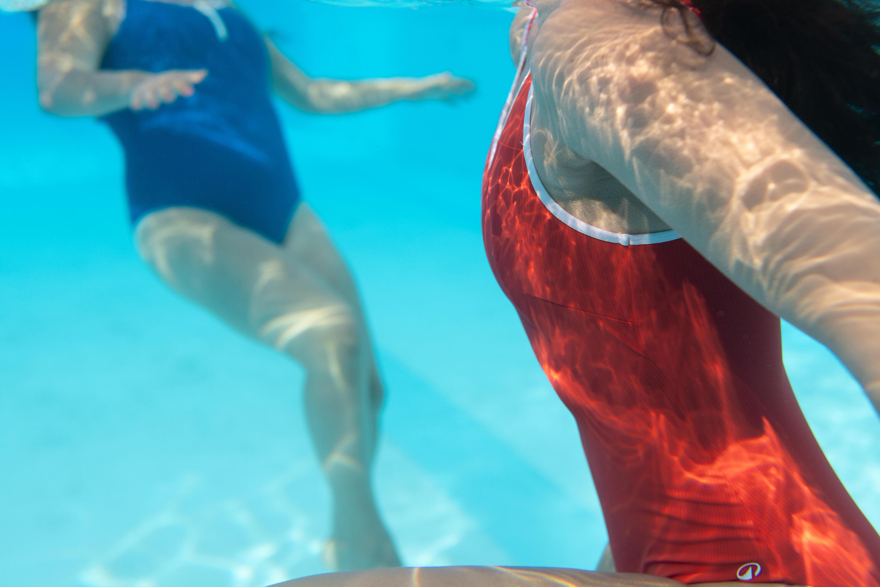 Maillot de bain 1 pièce natation Femme - Virginia rouge 9/9