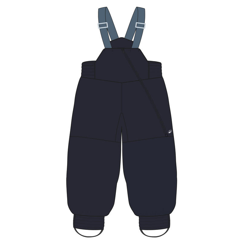 Dětské hřejivé lyžařské kalhoty 1–5 let BIB 500 Toddler