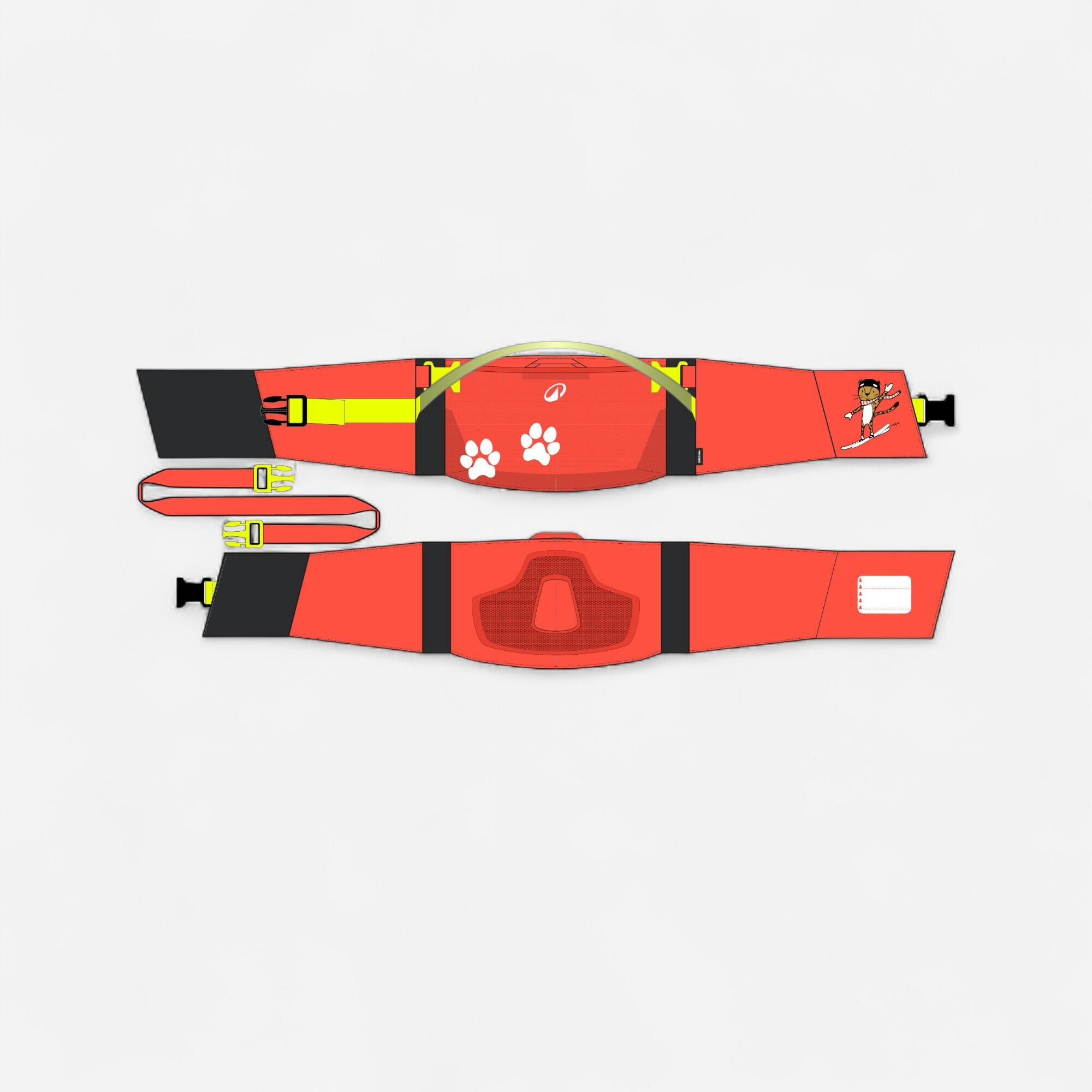 Imbrago sci bambino SKIWIZ arancione 2/7