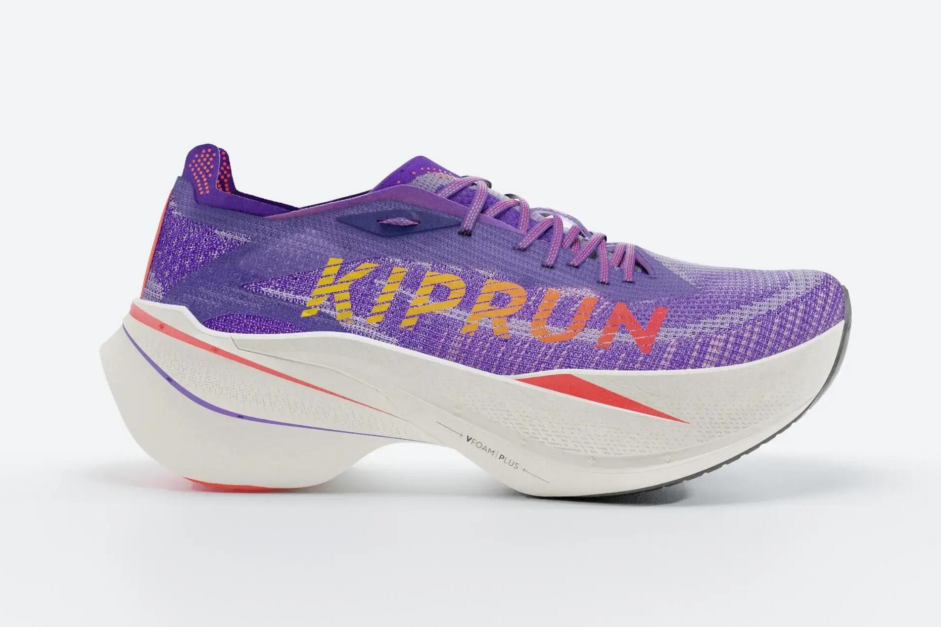 Men's Running Shoes with Carbon Plate-KIPRUN KD900X LD+ Purple