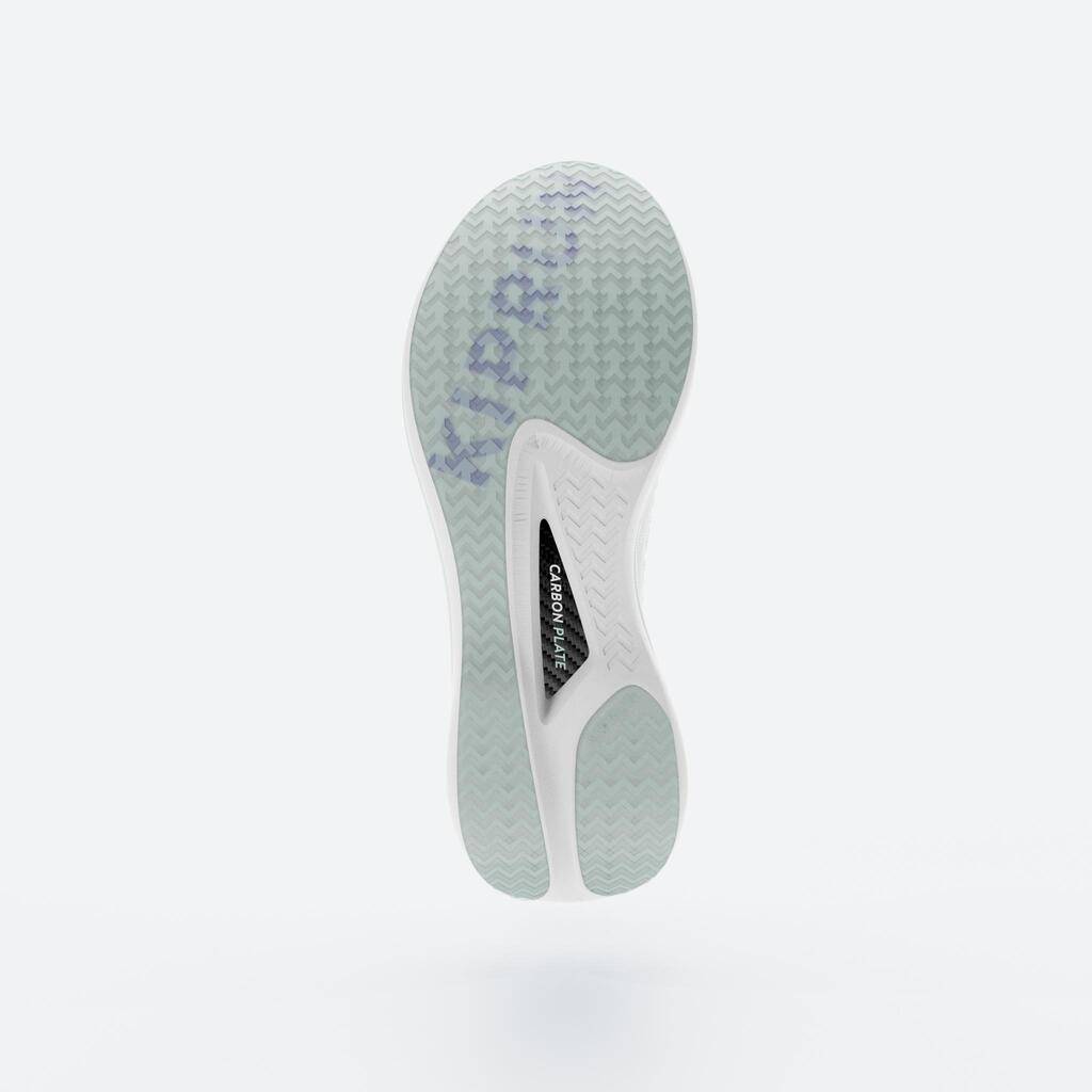 Chaussures de Running avec plaque Carbone Homme - Kiprun KD900X.2 Vert Violet
