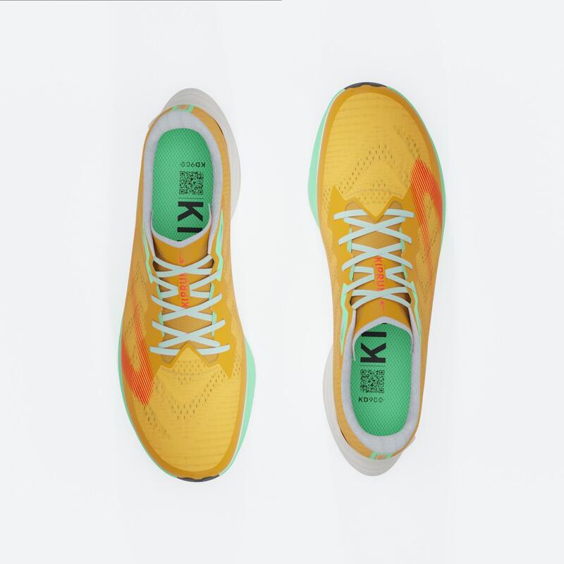 Chaussures de Running Homme KIPRUN KD900 light, Jaune