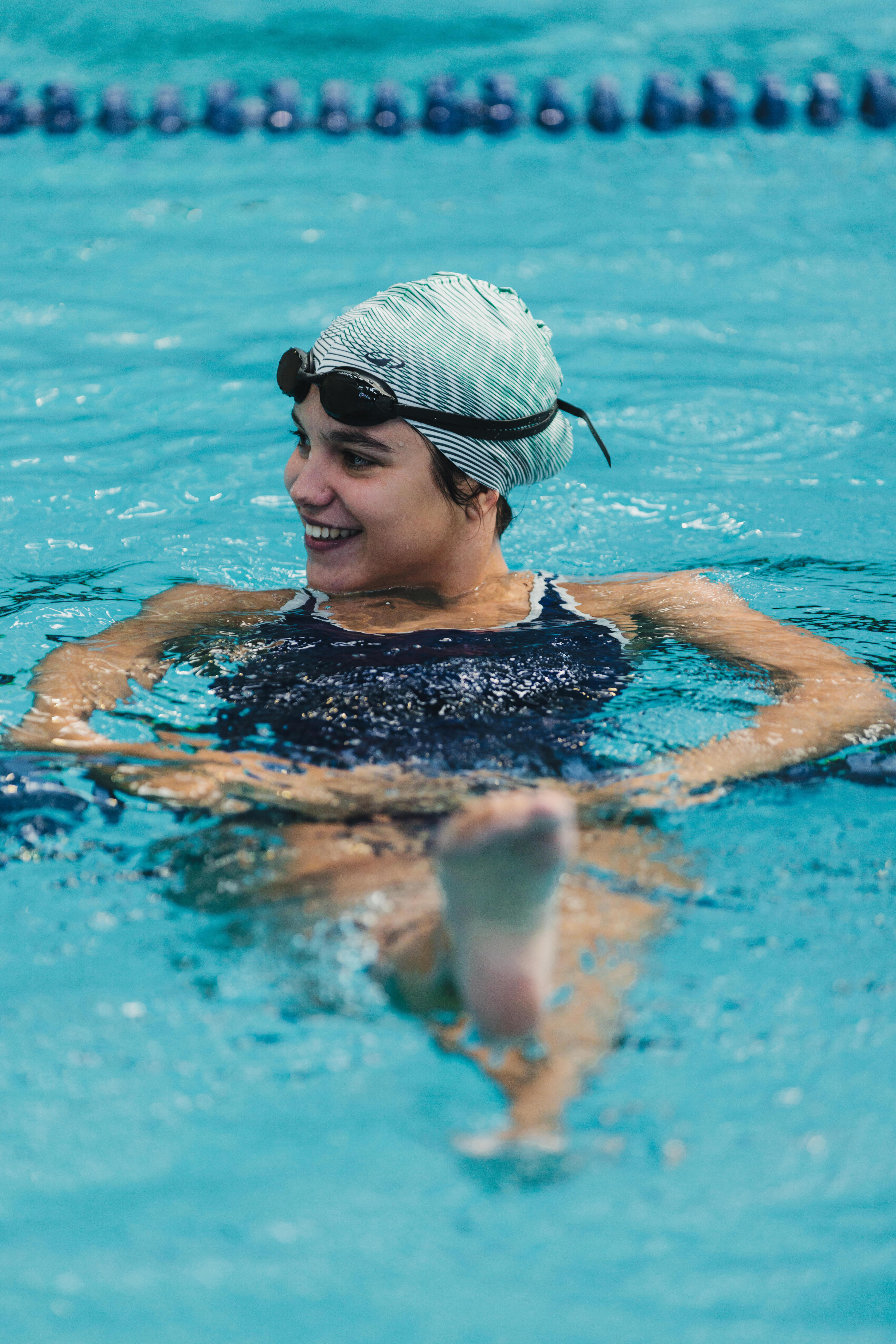 Maillot de bain 1 pièce natation Femme - Kamyla bleu 11/16