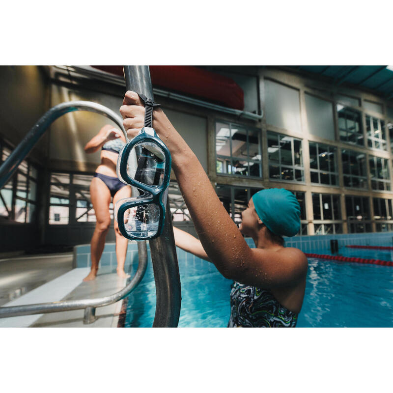 Haut de maillot de bain natation Femme - Kamyleon vai blanc