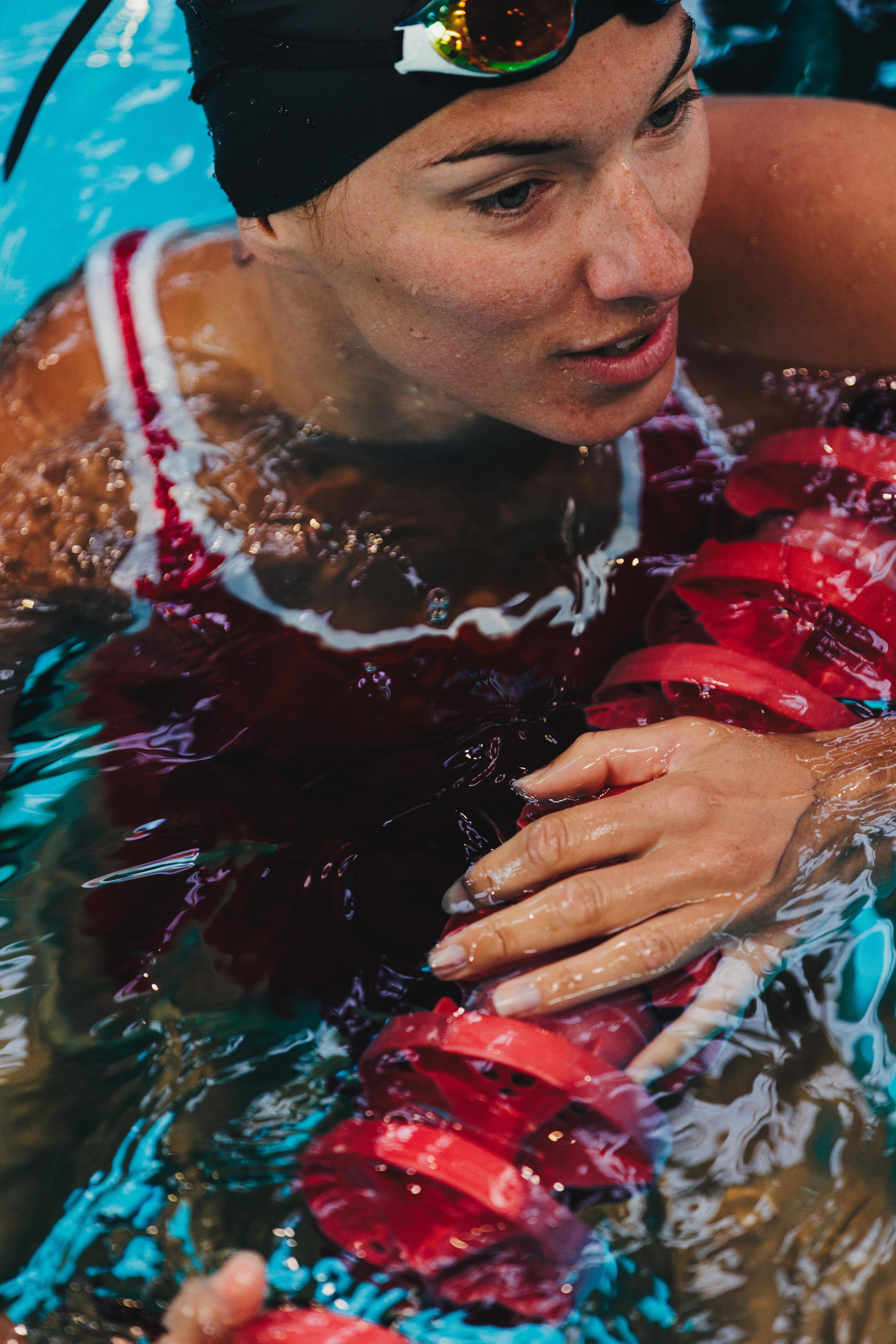 Maillot de bain 1 pièce natation Femme - Kamyla bleu 15/16