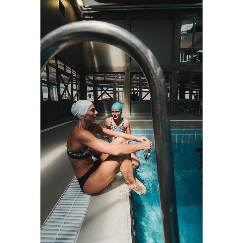 Bas de maillot de bain natation Femme - Kamyleon bleu