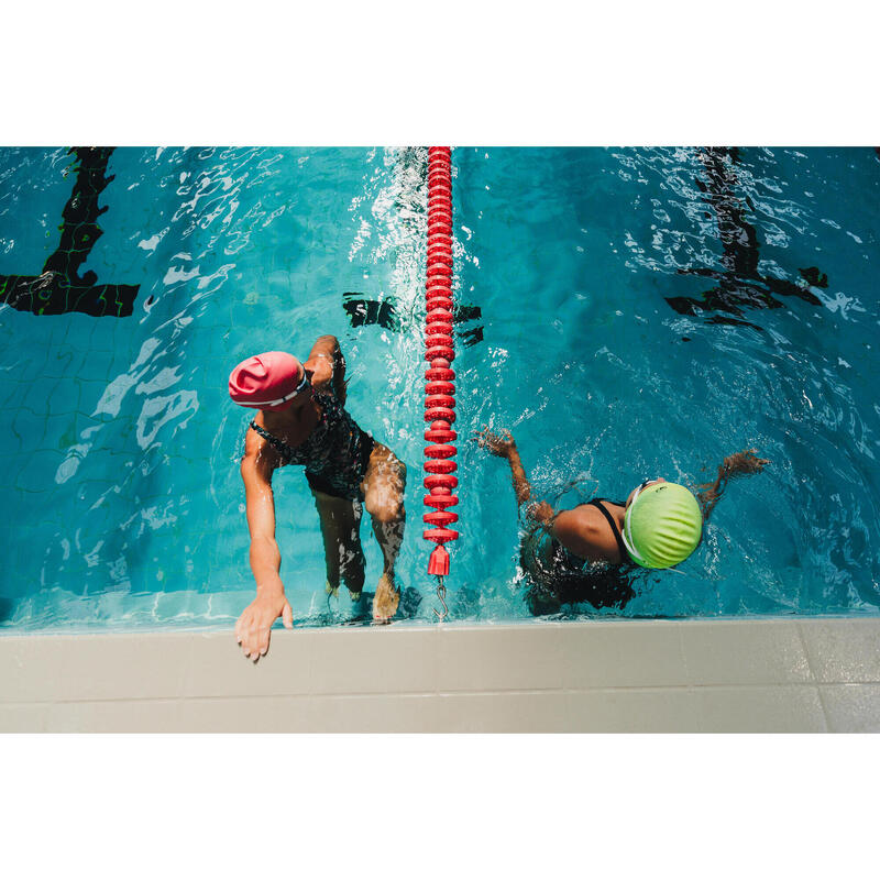 Bonnet de bain silicone - rose