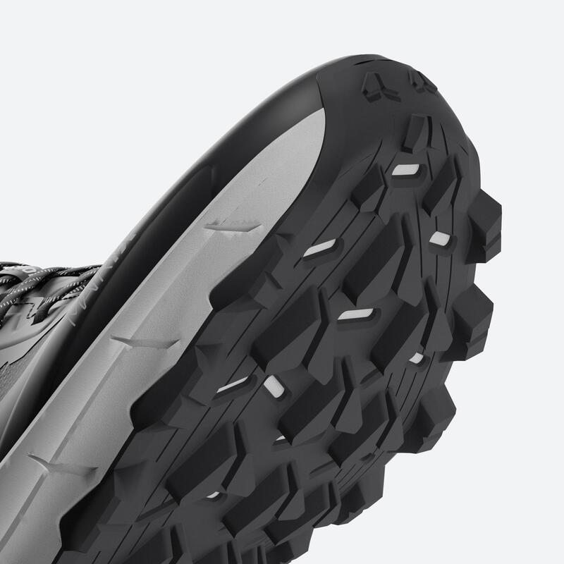 Chaussures de Trail Running Homme, Kiprun MT Cushion 2 Gris