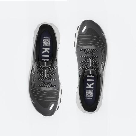 Кросівки чоловічі для трейлу Kiprun MT Cushion 2 для бігу сірі