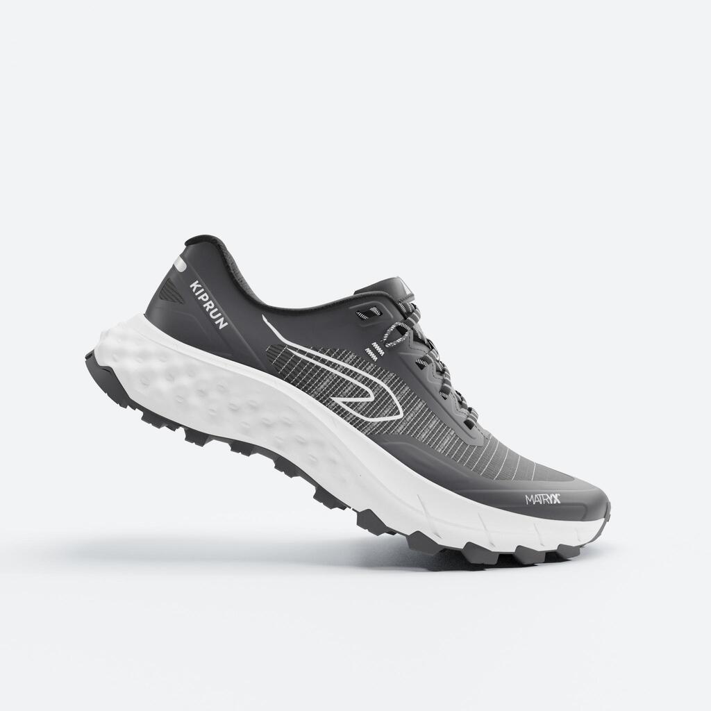 Patike za trail trčanje Kiprun MT Cushion 2 muške - plavo/narandžaste