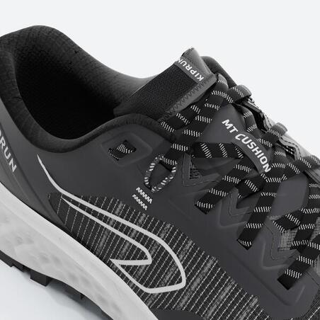 Кросівки чоловічі для трейлу Kiprun MT Cushion 2 для бігу сірі