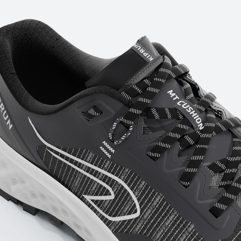 Chaussures de Trail Running Homme, Kiprun MT Cushion 2 Gris