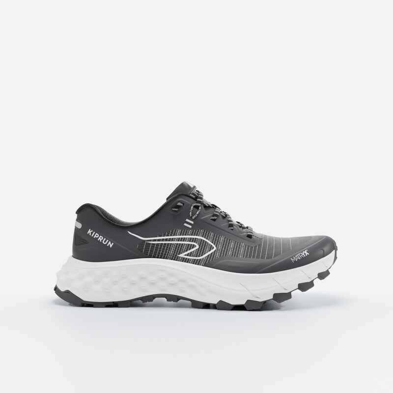Kiprun MT Cushion Men's Trail Running Shoes Grey Decathlon