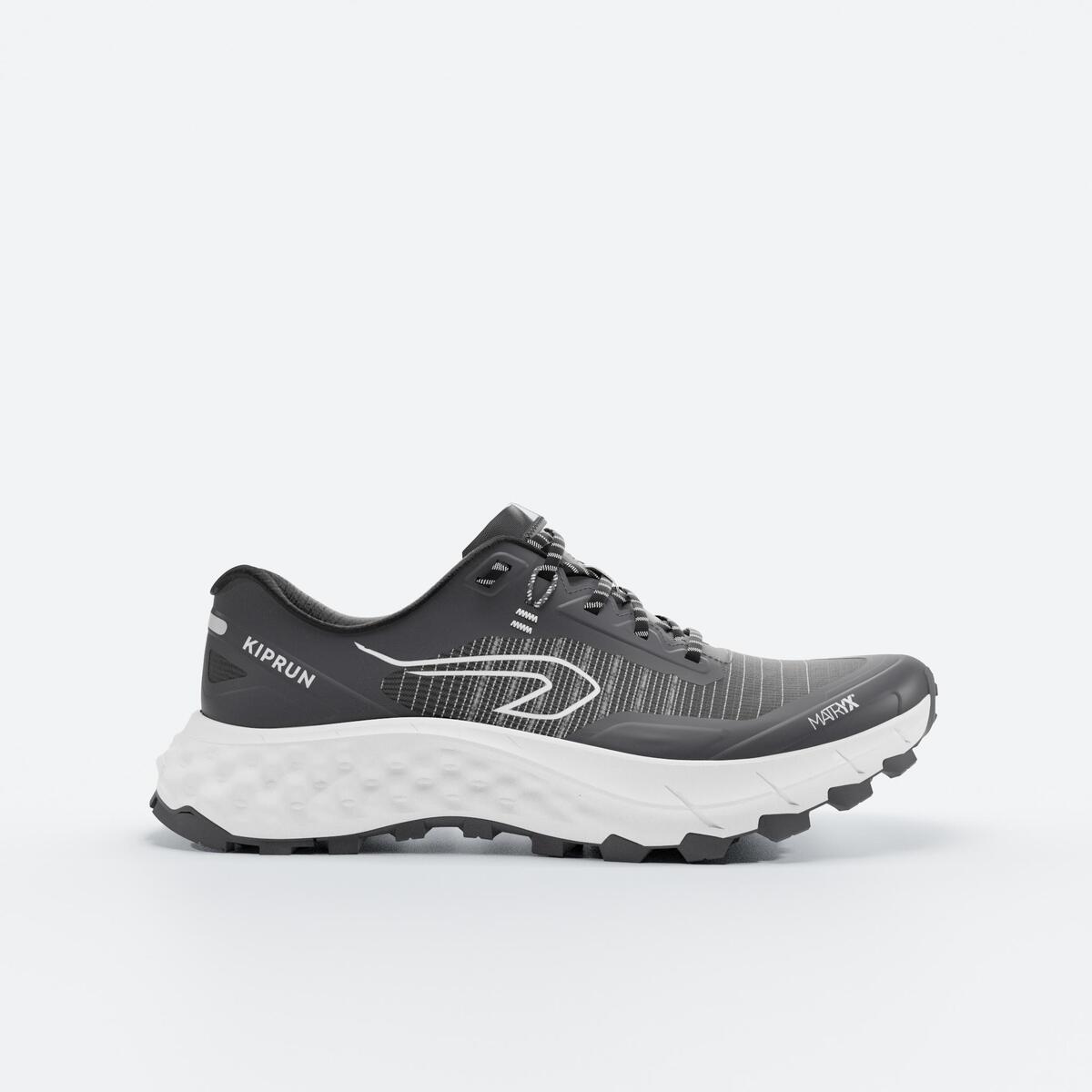 Chaussures de Trail Running Homme, Kiprun MT Cushion 2 Gris