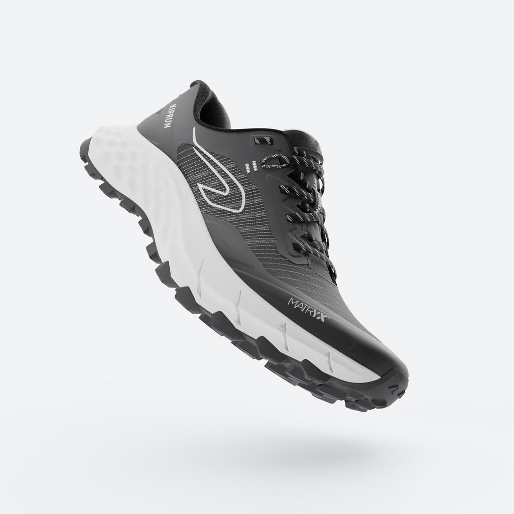 Patike za trail trčanje Kiprun MT Cushion 2 muške - plavo/narandžaste