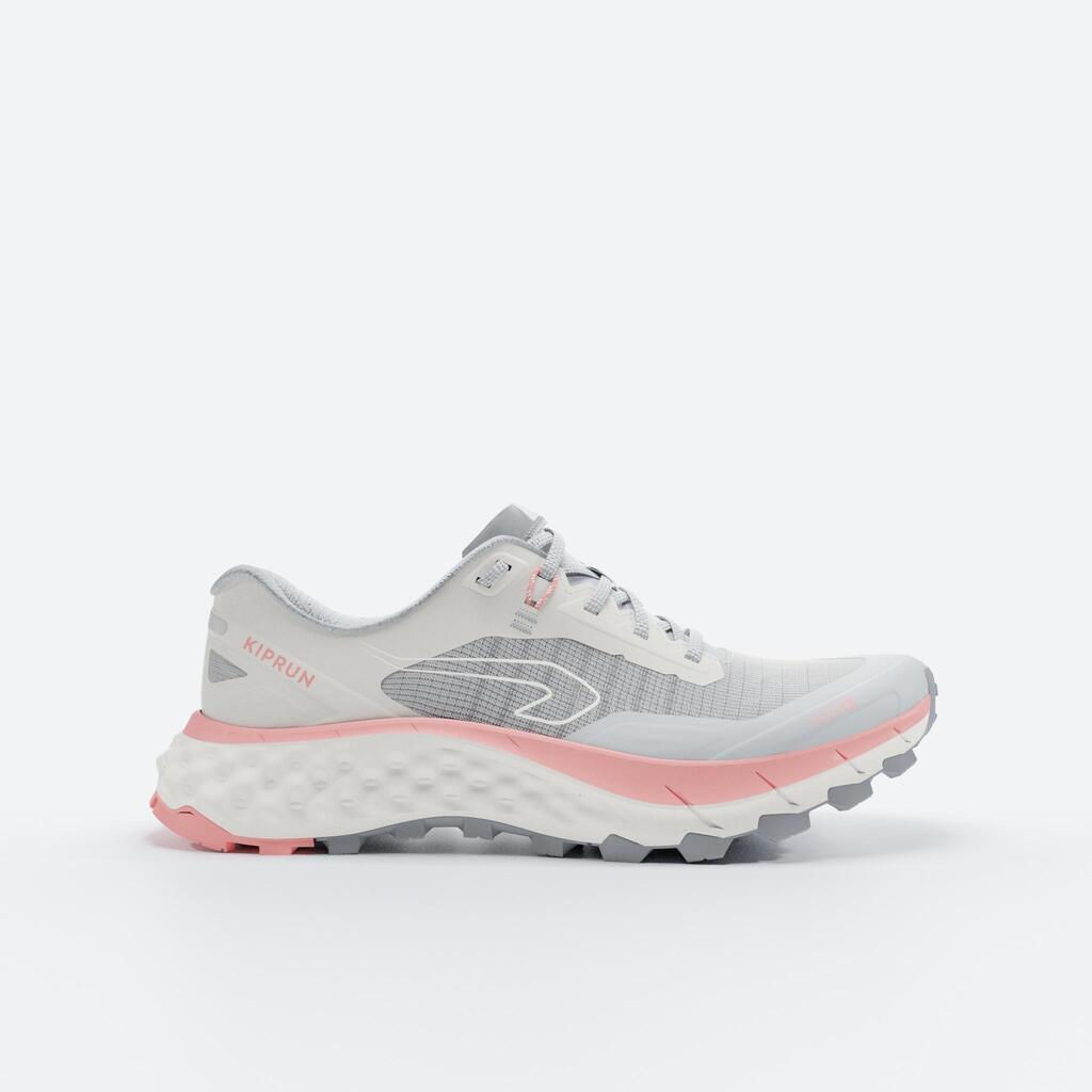 Patike za trail trčanje Kiprun MT Cushion 2 ženske - zeleno/žute
