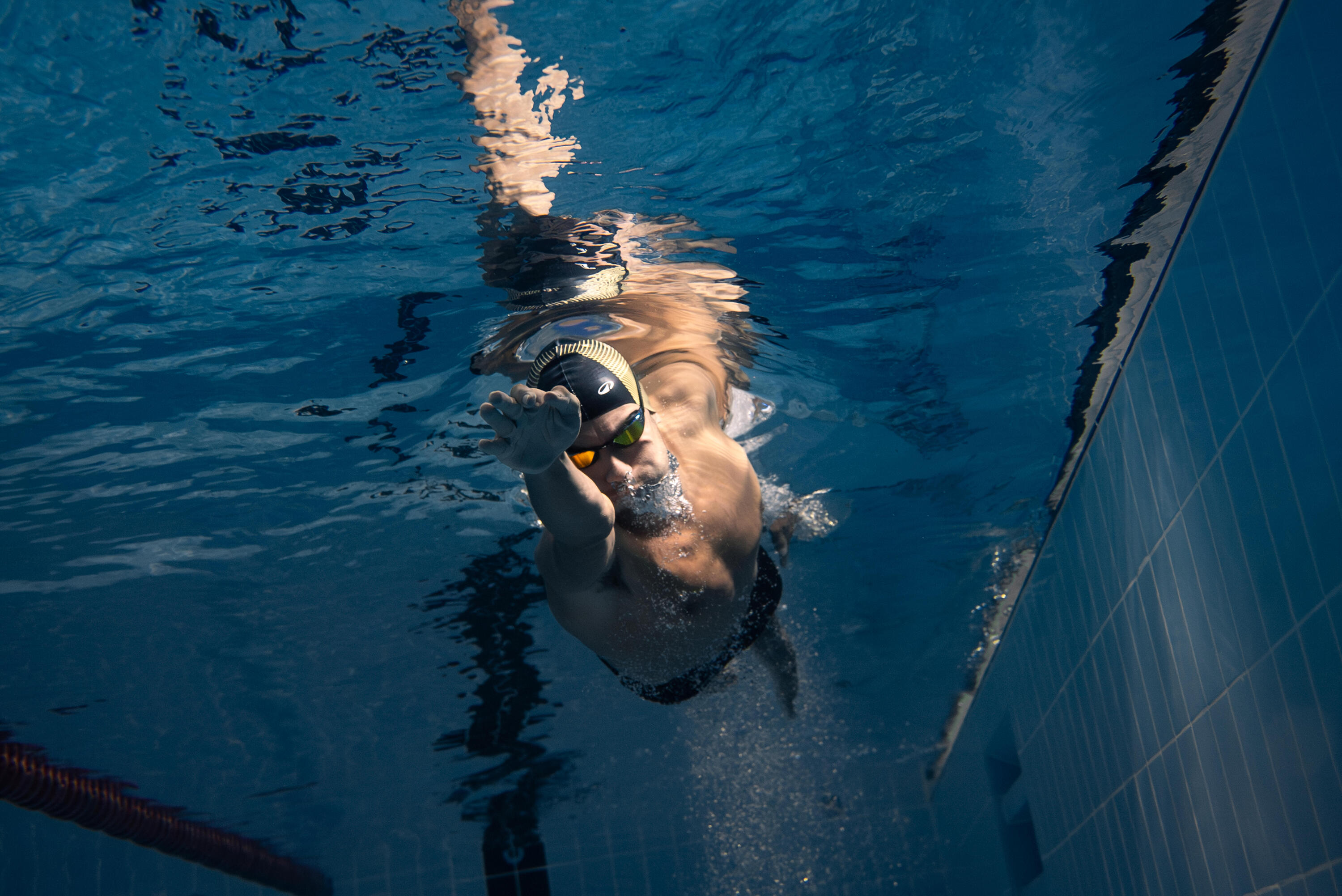 Casque de bain en silicone, tria 7/11