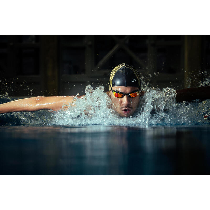 Bonnet de bain en silicone - tria noir
