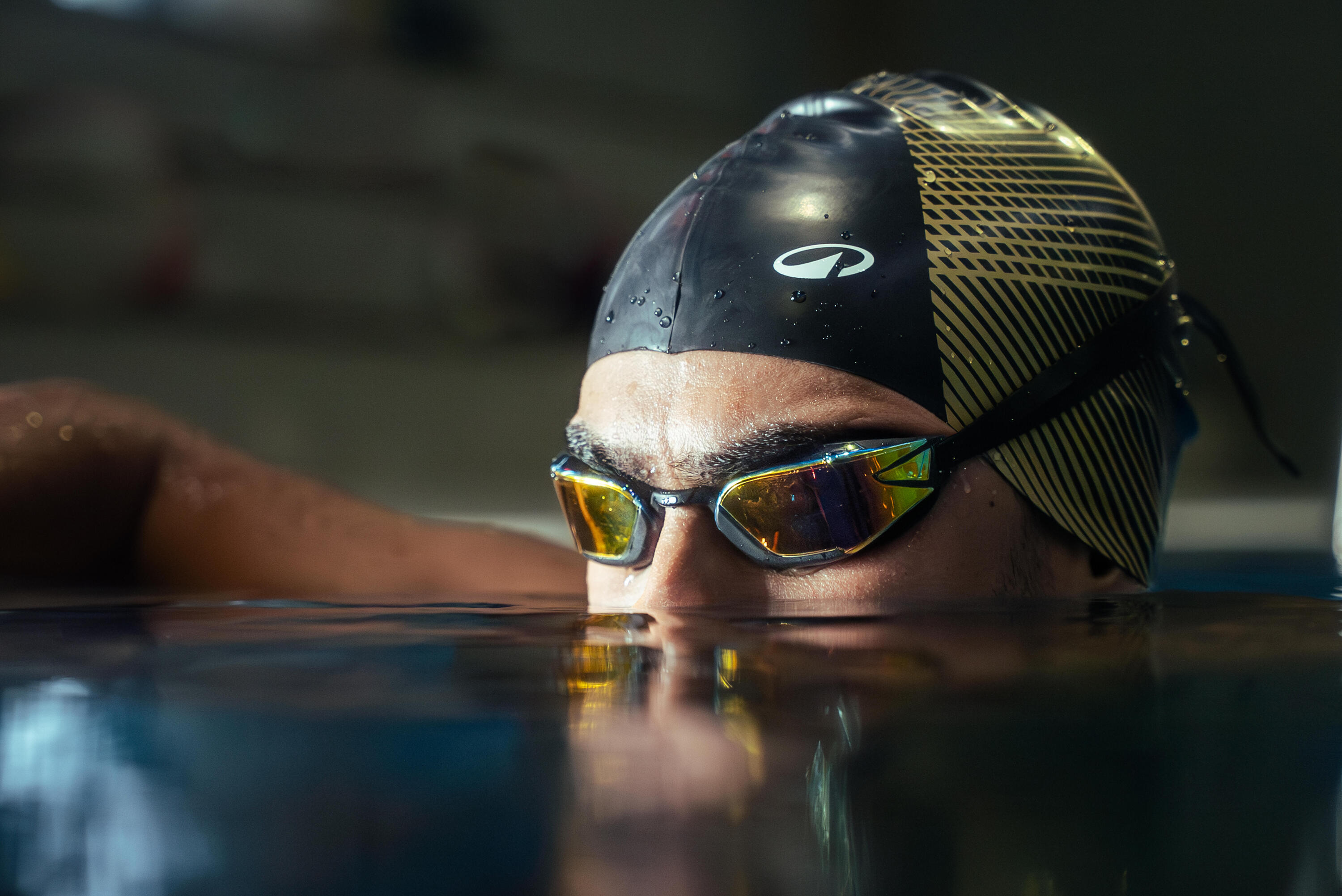 Casque de bain en silicone, tria 10/11