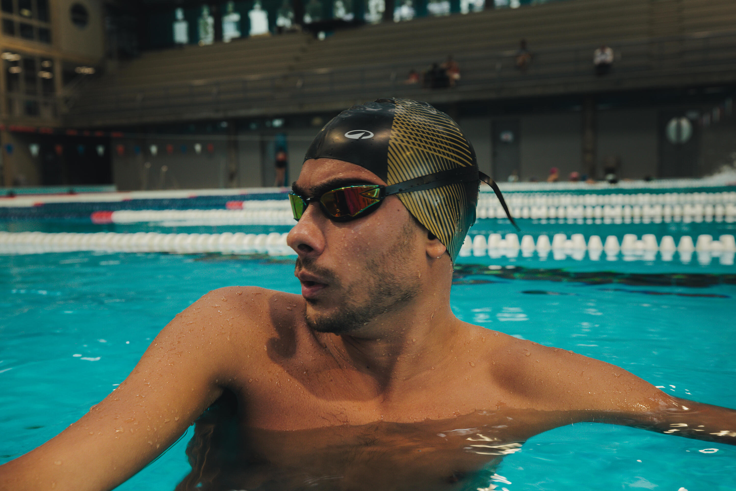 Casque de bain en silicone, tria 6/11