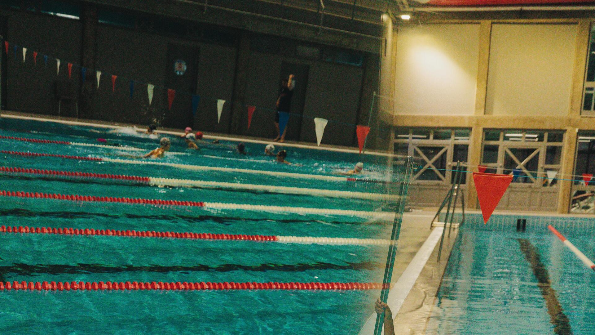 amigos antes de nadar