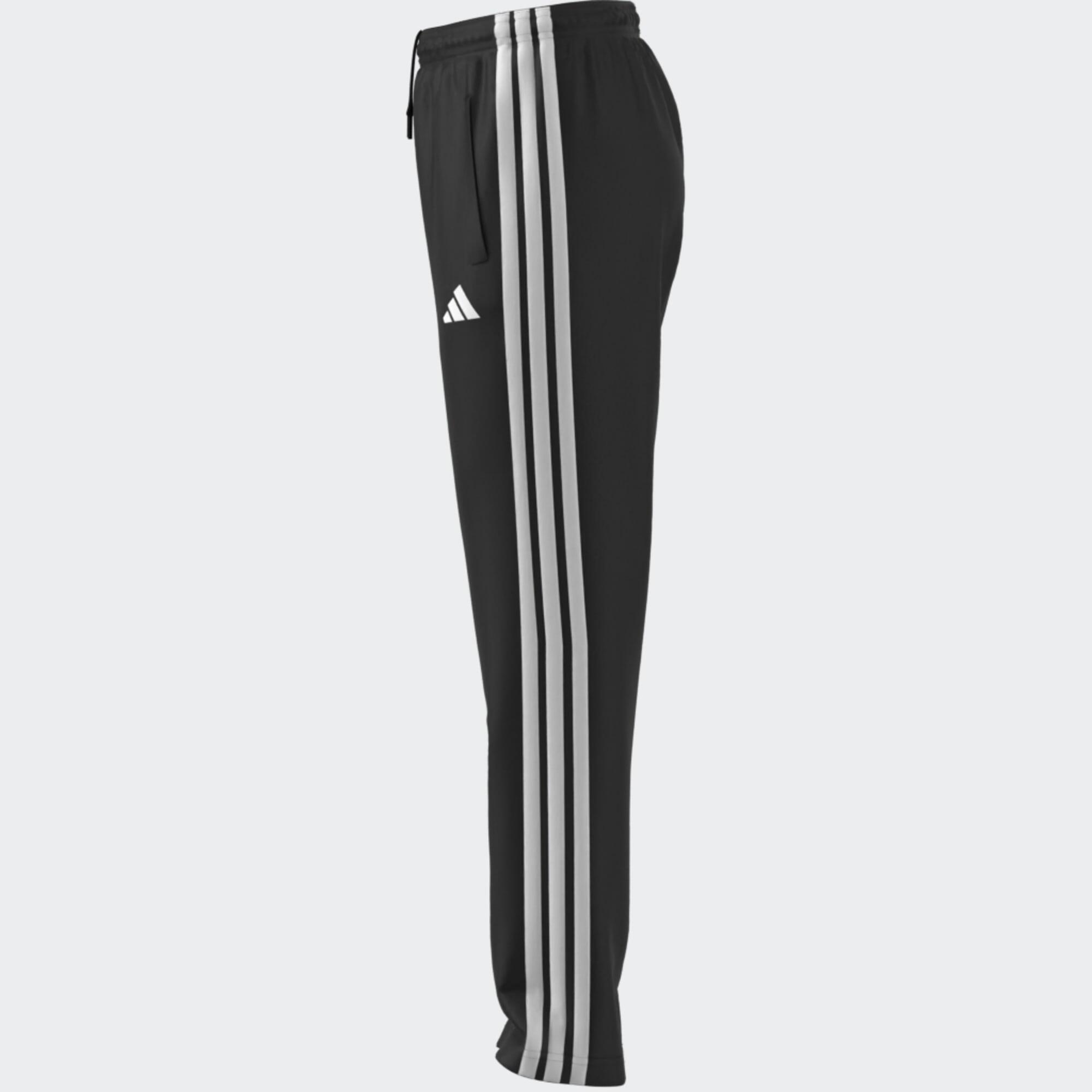 Kinderjoggingbroek zwart 3/8