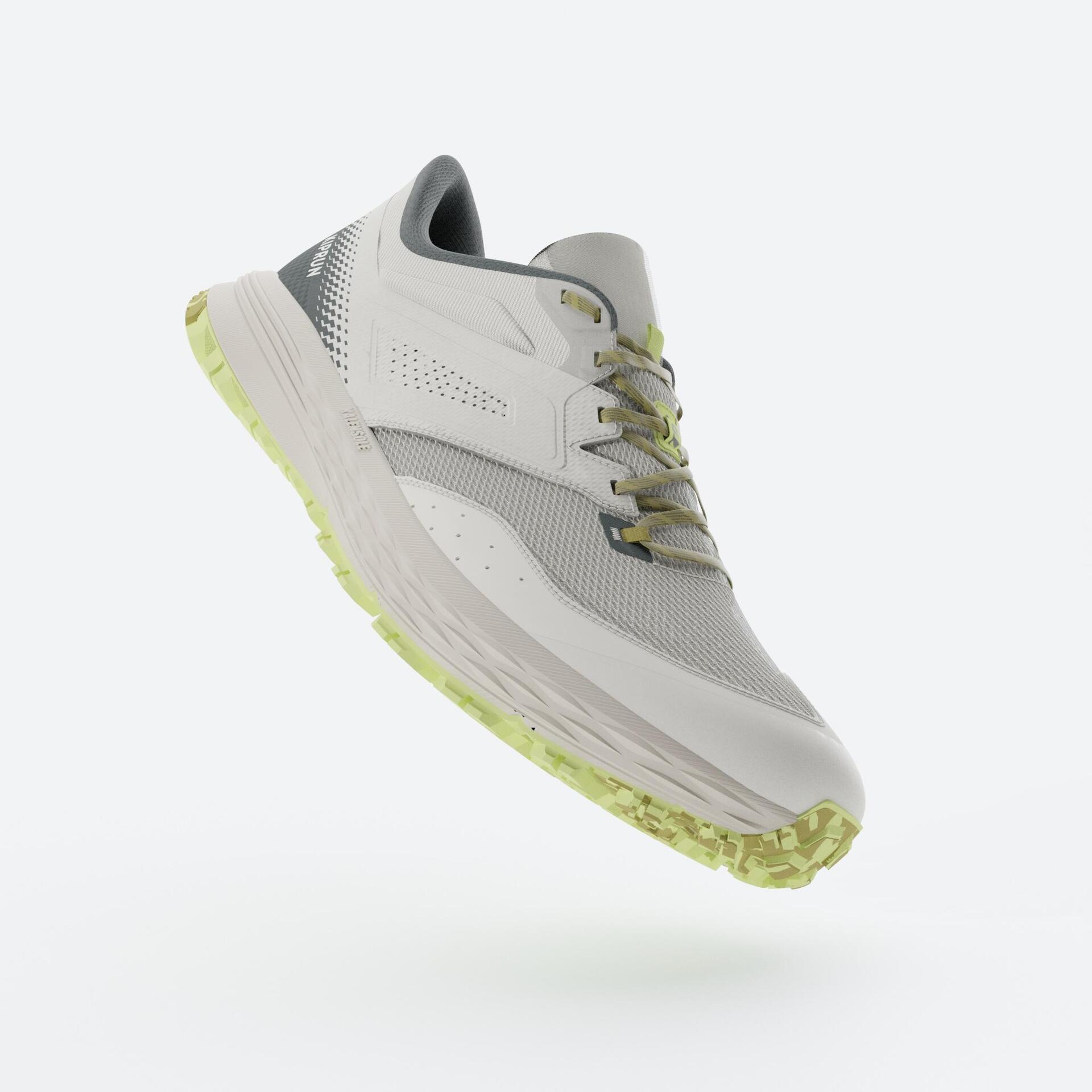 Sepatu Lari Trail Pria TR2 Krem/Kuning